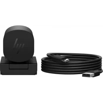 Webcam HP 965 4K Streaming, 8 MP, 3840 x 2160 píxeles, Full HD, 60 fps, 1280x720@30fps, 1280x720@60fps, 1920x1080@30fps, 1920x1080@60fps, 3840x2160@30fps, USB