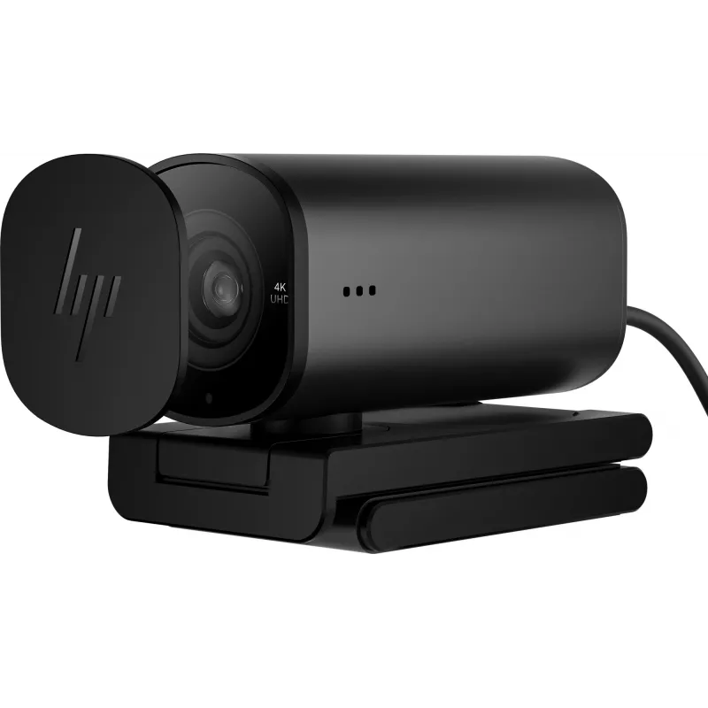 Webcam HP 965 4K Streaming, 8 MP, 3840 x 2160 píxeles, Full HD, 60 fps, 1280x720@30fps, 1280x720@60fps, 1920x1080@30fps, 1920x1080@60fps, 3840x2160@30fps, USB