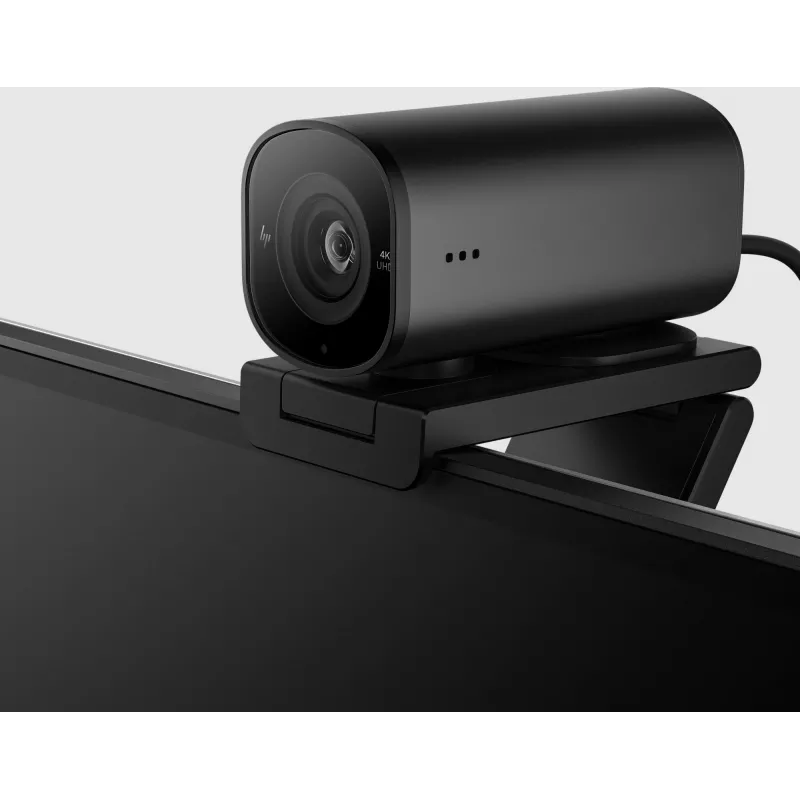 Webcam HP 965 4K Streaming, 8 MP, 3840 x 2160 píxeles, Full HD, 60 fps, 1280x720@30fps, 1280x720@60fps, 1920x1080@30fps, 1920x1080@60fps, 3840x2160@30fps, USB