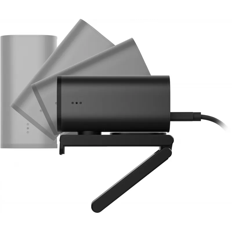 Webcam HP 965 4K Streaming, 8 MP, 3840 x 2160 píxeles, Full HD, 60 fps, 1280x720@30fps, 1280x720@60fps, 1920x1080@30fps, 1920x1080@60fps, 3840x2160@30fps, USB
