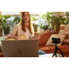 Webcam HP 965 4K Streaming, 8 MP, 3840 x 2160 píxeles, Full HD, 60 fps, 1280x720@30fps, 1280x720@60fps, 1920x1080@30fps, 1920x1080@60fps, 3840x2160@30fps, USB