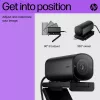Webcam HP 965 4K Streaming, 8 MP, 3840 x 2160 píxeles, Full HD, 60 fps, 1280x720@30fps, 1280x720@60fps, 1920x1080@30fps, 1920x1080@60fps, 3840x2160@30fps, USB