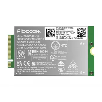 HP 4G LTE-A Pro Cat16 WWAN Tarjetas/adaptadores de interfaz