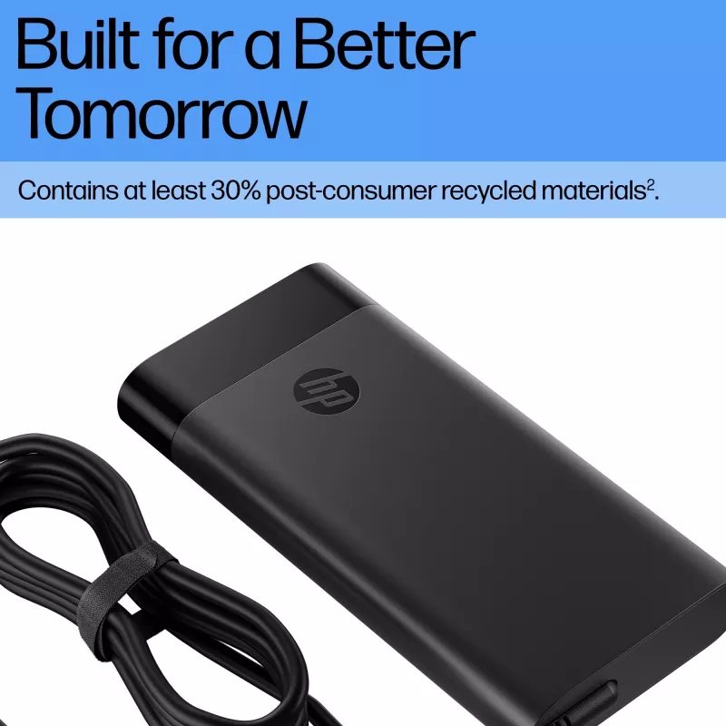 Adaptador de corriente CA HP Smart de 230 W (AQ9X8AA) para portátil, de interior, entrada de 115 V, 4,5 mm, enchufe UE, negro