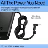 Adaptador de corriente CA HP Smart de 230 W (AQ9X8AA) para portátil, de interior, entrada de 115 V, 4,5 mm, enchufe UE, negro