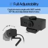 Webcam HP 620 FHD, 4 MP, 1920 x 1080 píxeles, Full HD, 60 fps, 720p, 1080p, 5x
