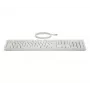 HP 225 Conjunto de ratón y teclado con cable, tamaño completo (100%), con cable, USB, Blanco, ratón incluido