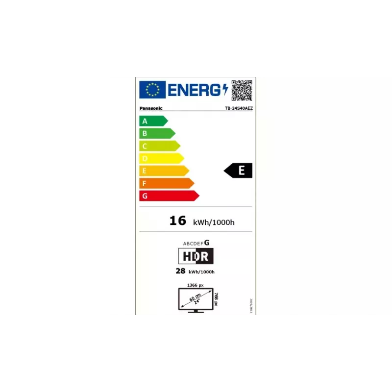 TV Panasonic TB-24S40AEZ 24 pulgadas HD LED 1366 x 768