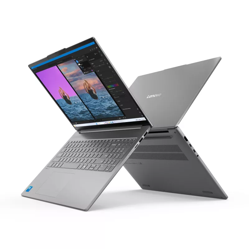 Lenovo IdeaPad Slim 5 16IRH10R Intel Core 7 240H Portátil 40,6 cm (16 inch) 2,8K 32 GB DDR5-SDRAM 1 TB SSD Wi-Fi 7 (802.11be) Windows 11 Home Alemán Gris