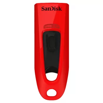 WESTERN DIGITAL SanDisk Cruzer Ultra - 64GB Memoria USB - USB 3.0 - Rojo