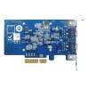 QNAP QXG-10G2T-X710 tarjeta de red PCIe 10GbE RJ45 de doble puerto