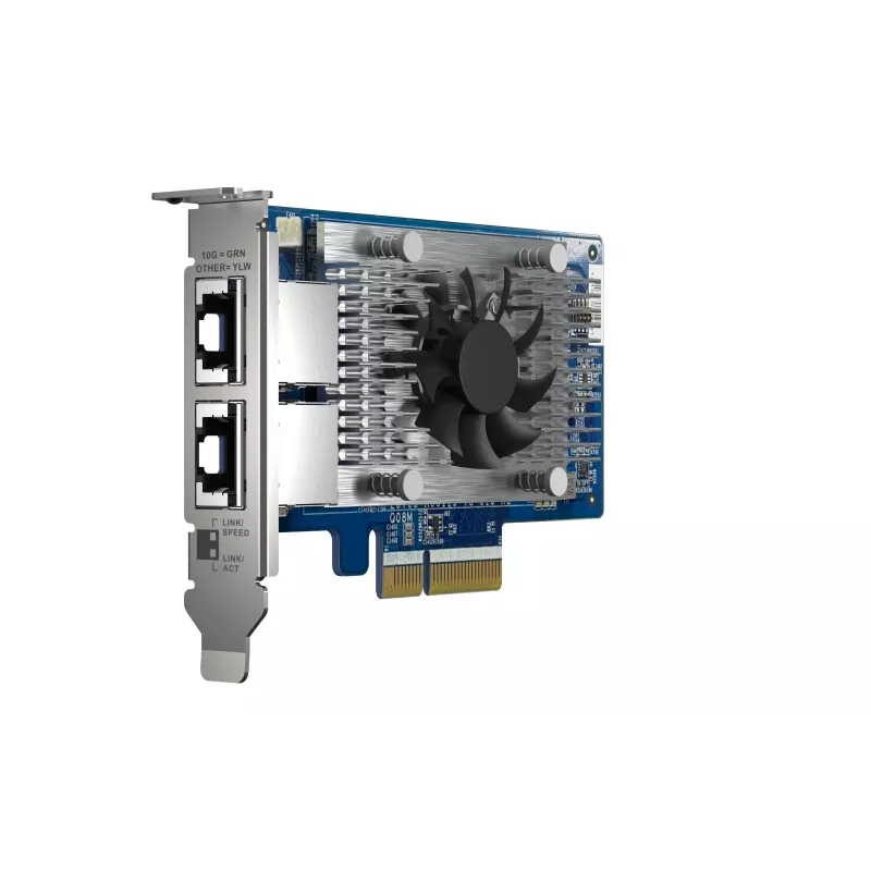 QNAP QXG-10G2T-X710 tarjeta de red PCIe 10GbE RJ45 de doble puerto