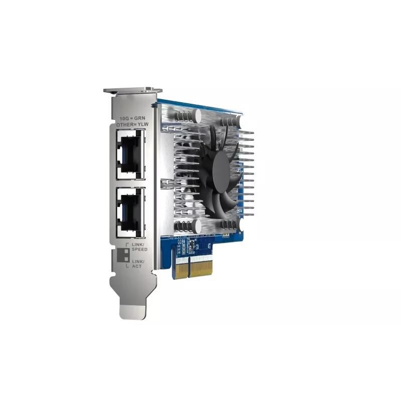 QNAP QXG-10G2T-X710 tarjeta de red PCIe 10GbE RJ45 de doble puerto