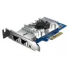 QNAP QXG-10G2T-X710 tarjeta de red PCIe 10GbE RJ45 de doble puerto