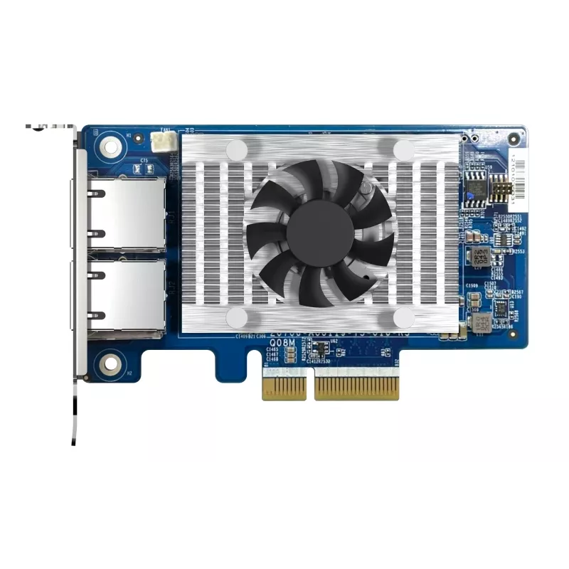 QNAP QXG-10G2T-X710 tarjeta de red PCIe 10GbE RJ45 de doble puerto