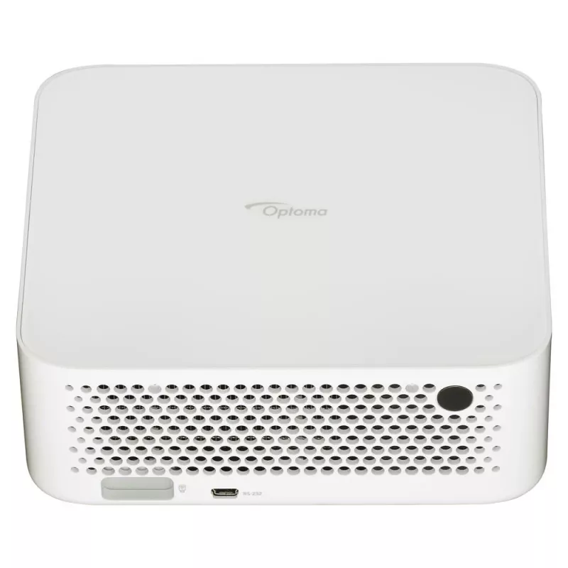 Proyector DLP láser portátil de corta distancia Optoma ML1080ST, Full HD 1920x1080, 1200 lm, USB-C, IPX5, blanco