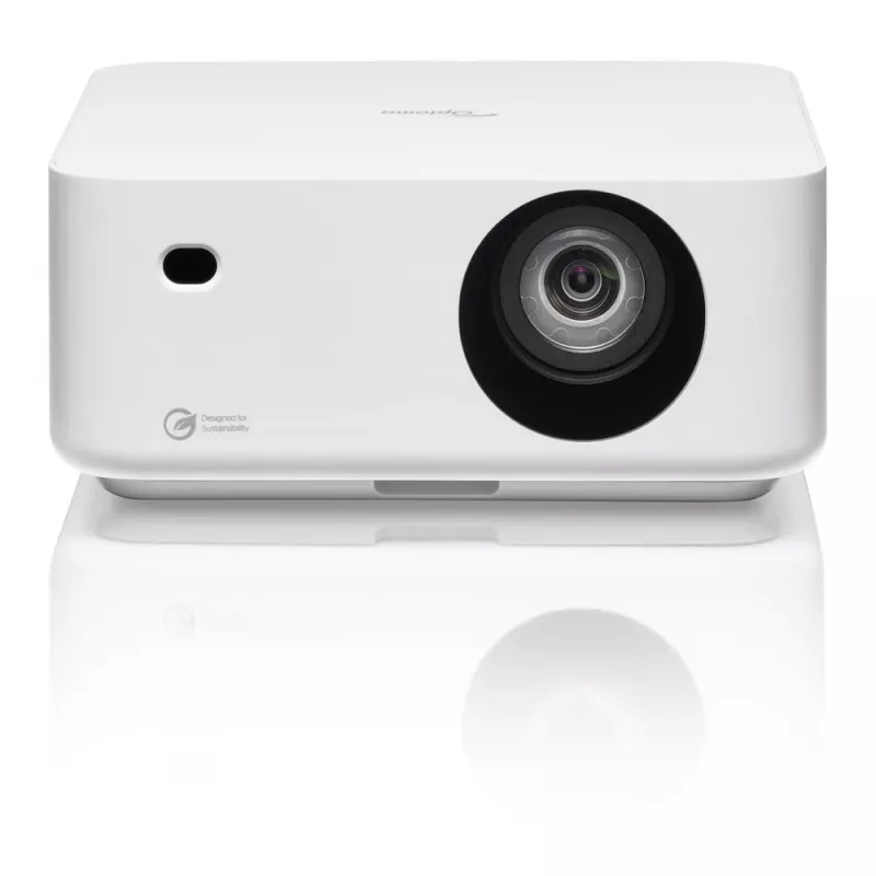 Proyector DLP láser portátil de corta distancia Optoma ML1080ST, Full HD 1920x1080, 1200 lm, USB-C, IPX5, blanco