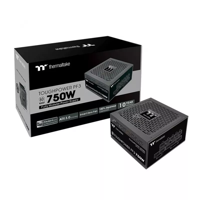 THERMALTAKE Fuente de alimentación - Toughpower PF3 750W Platinum - TT Premium Edition