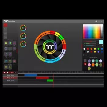 Ventilador Thermaltake Riing Quad 12 RGB