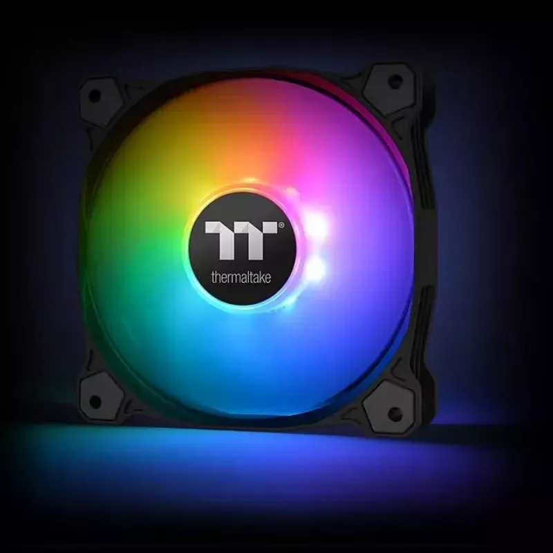 Ventilador Thermaltake CL-F080-PL14SW-A 14 cm Negro