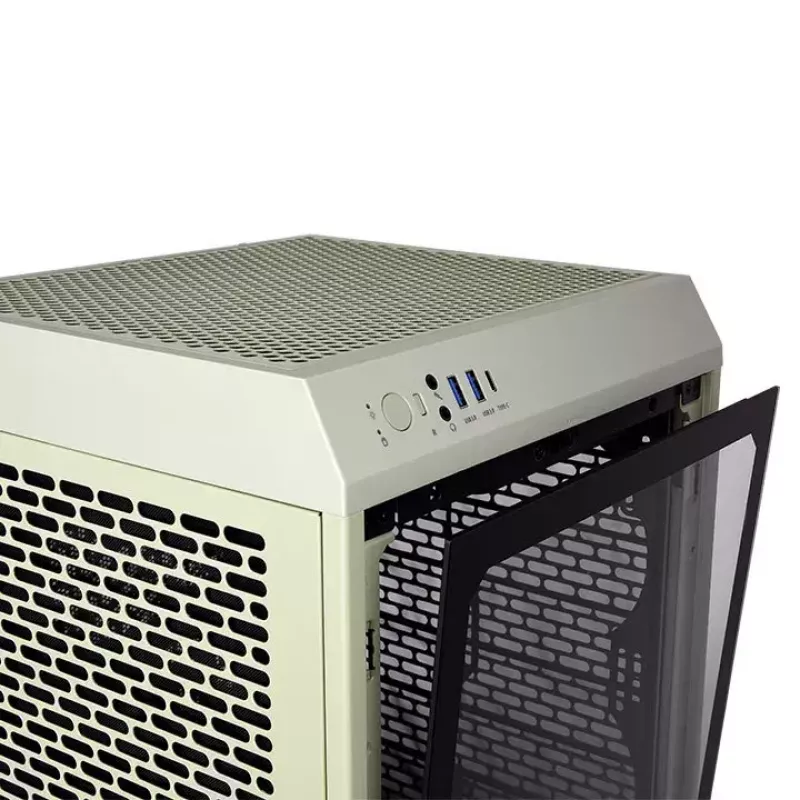 Caja de PC Thermaltake Tower 200 Mini Tower Verde