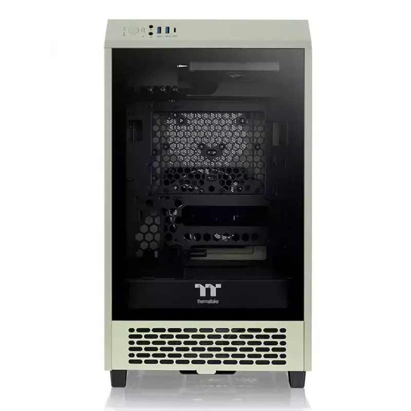 Caja de PC Thermaltake Tower 200 Mini Tower Verde