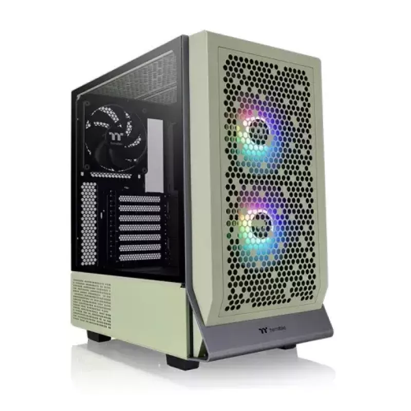 Caja de PC Thermaltake Ceres 300 TG Midi Tower verde