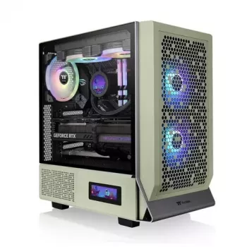 Caja de PC Thermaltake Ceres 300 TG Midi Tower verde