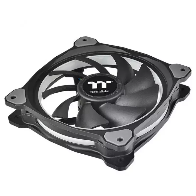 Ventilador Thermaltake CL-F076-PL12SW-A 12 cm negro