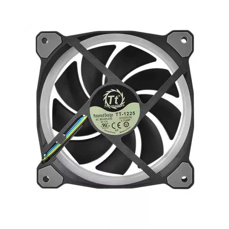 Ventilador Thermaltake CL-F076-PL12SW-A 12 cm negro