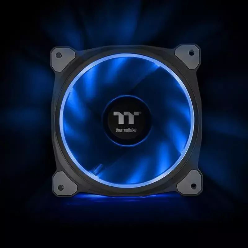 Ventilador Thermaltake CL-F076-PL12SW-A 12 cm negro