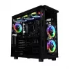 Ventilador Thermaltake CL-F076-PL12SW-A 12 cm negro