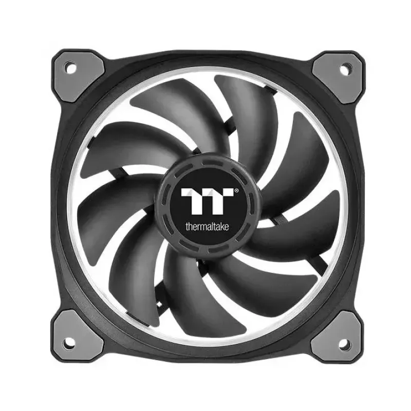 Ventilador Thermaltake CL-F076-PL12SW-A 12 cm negro