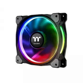 Ventilador Thermaltake CL-F076-PL12SW-A 12 cm negro