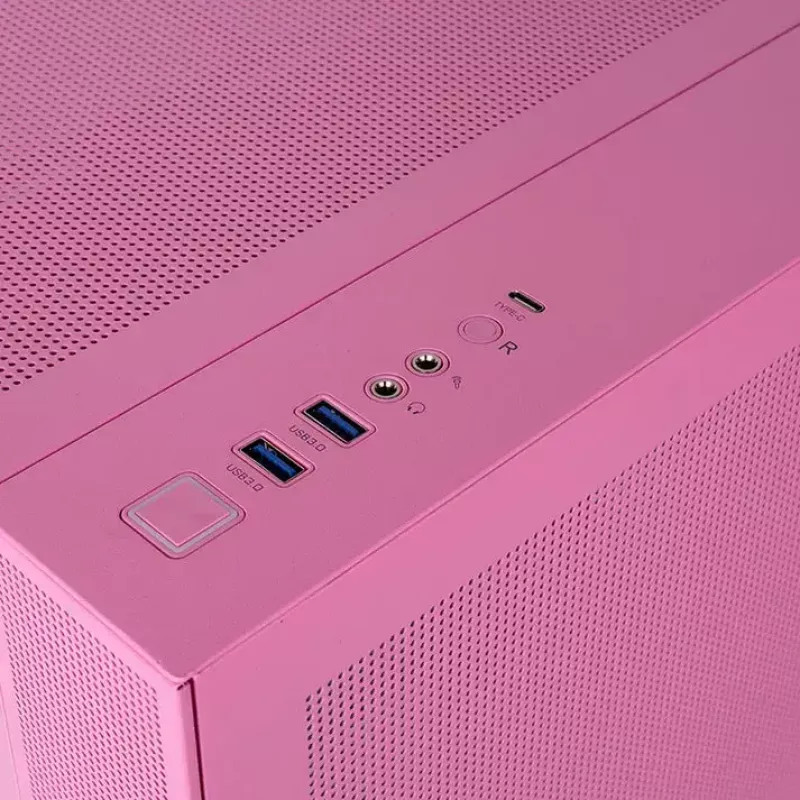 Thermaltake View 380 TG ARGB caja Midi Tower para PC, rosa (Bubble Pink)