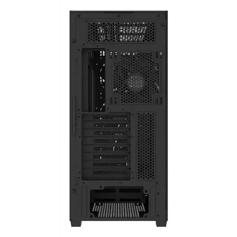 Caja Thermaltake AX500 CA-11D-00F1WN-00 Full Tower E-ATX, vidrio templado, 4 ventiladores de 140 mm, compatible con unidades de 2,5/3,5 pulgadas, negra