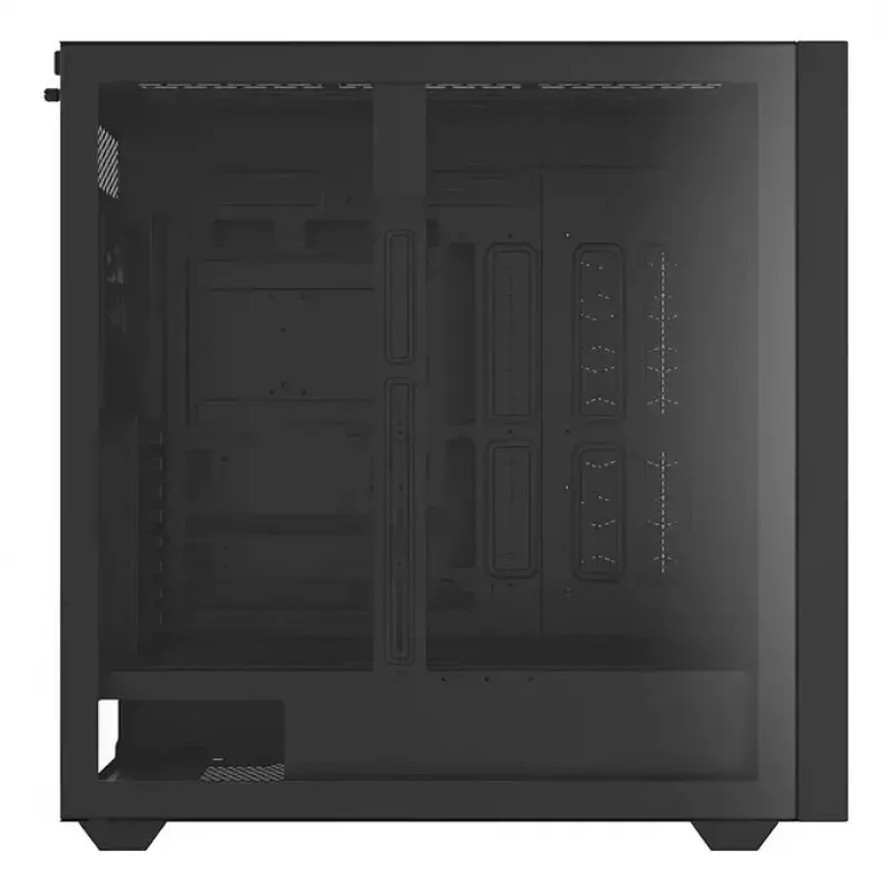 Caja Thermaltake AX500 CA-11D-00F1WN-00 Full Tower E-ATX, vidrio templado, 4 ventiladores de 140 mm, compatible con unidades de 2,5/3,5 pulgadas, negra