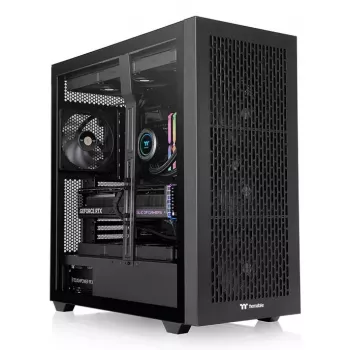 Caja Full-Tower Thermaltake AX500 negra 4x140mm ventiladores 2,5 3,5 HDD