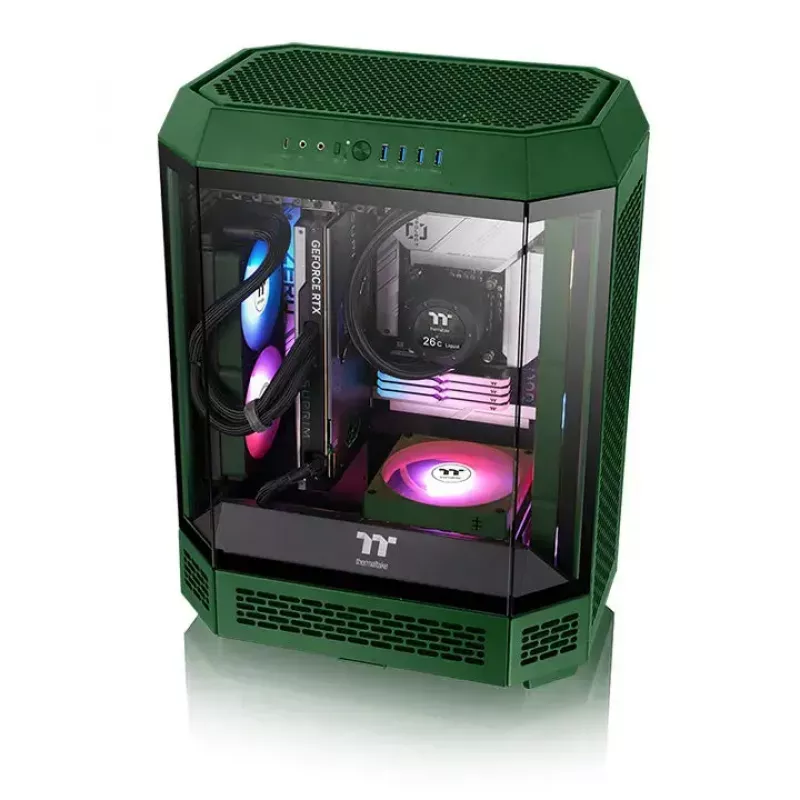 Refrigerador por aire Thermaltake CT120 EX ARGB 12 cm verde 500–2000 RPM hidráulico