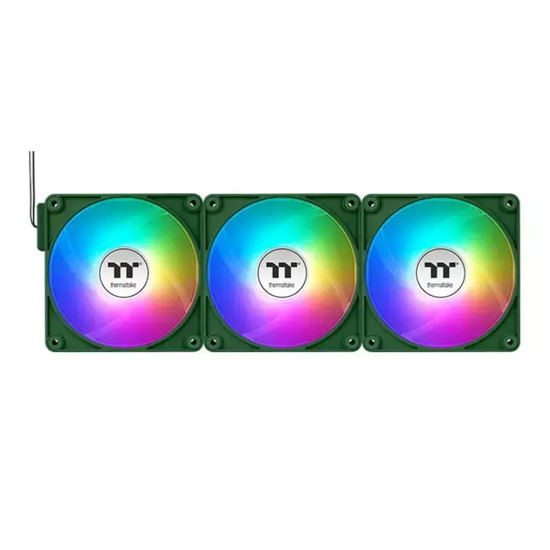 Refrigerador por aire Thermaltake CT120 EX ARGB 12 cm verde 500–2000 RPM hidráulico