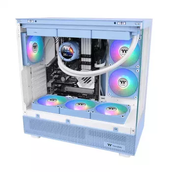 Ventilador Thermaltake CT120 EX Reverse ARGB Sync ventilador PC Hydrangea Blue