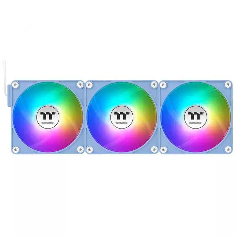 Ventilador Thermaltake CT120 EX Reverse ARGB Sync ventilador PC Hydrangea Blue