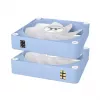 Ventilador Thermaltake CT120 EX Reverse ARGB Sync ventilador PC Hydrangea Blue