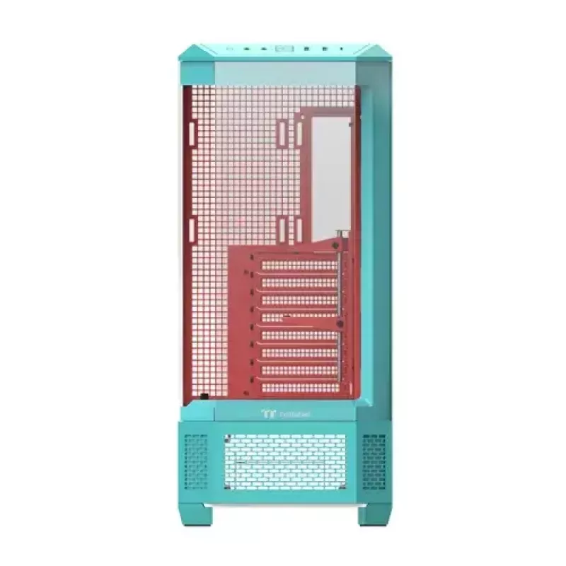 Caja torre completa Thermaltake CA-11H-00FLWN-00 color menta soporte PS2