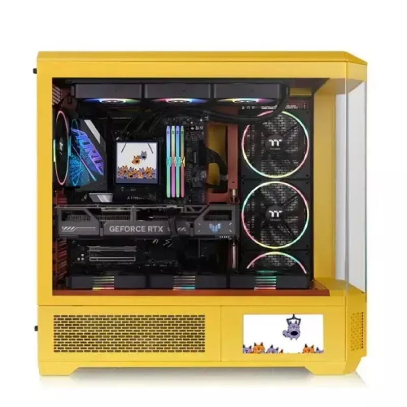 Caja torre completa Thermaltake CA-11H-00FMWN-00 caramelo soporte PS2