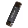 TRANSCEND Esd310c - SSD portátil de 128GB - USB Type-A / USB Type-C
