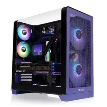 Caja de ordenador Thermaltake CA-11F-00MNWN-00 torre Midi azul soporte PS2