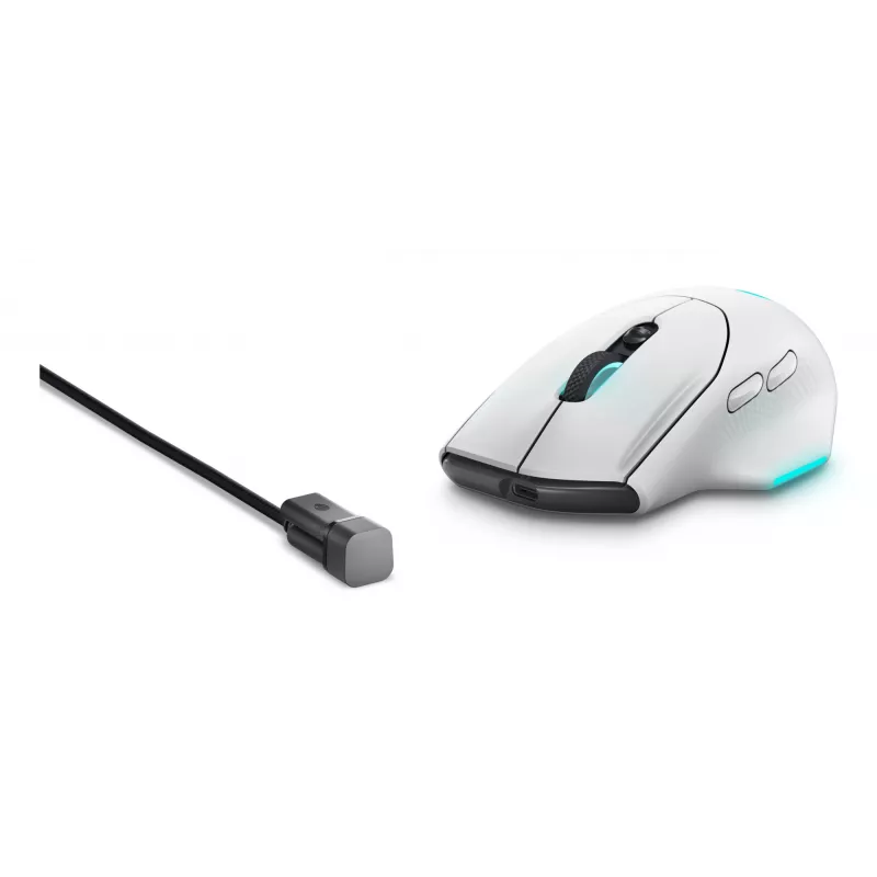 Alienware AW620M Ratón gaming para diestros RF inalámbrico + USB Type-C óptico 26000 DPI
