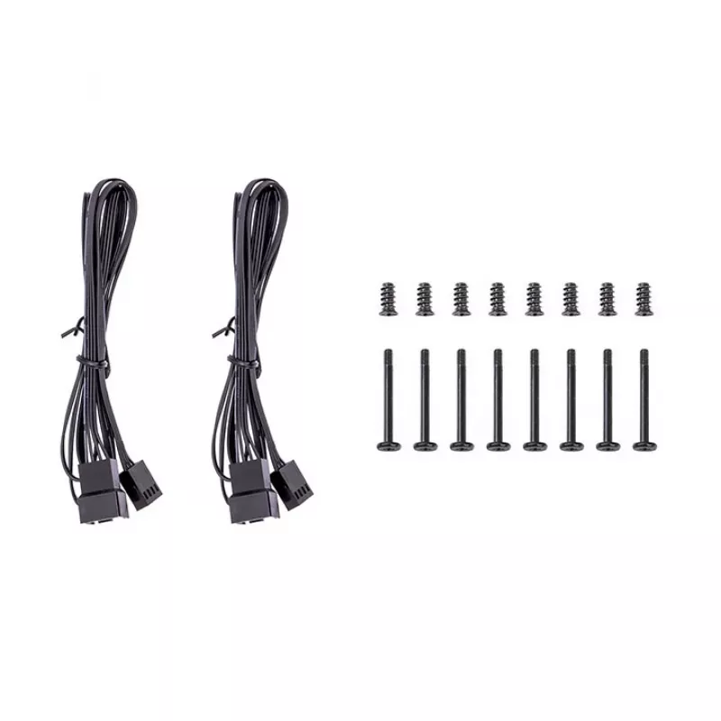 THERMALTAKE Ventilador para PC - CT120 - 12 cm - Negro - Pack de 2
