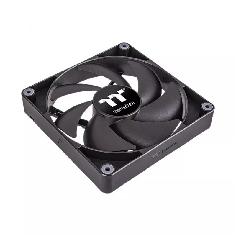 THERMALTAKE Ventilador para PC - CT120 - 12 cm - Negro - Pack de 2